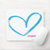 OpenHeart Aqua Mousepad (Mit Mouse)