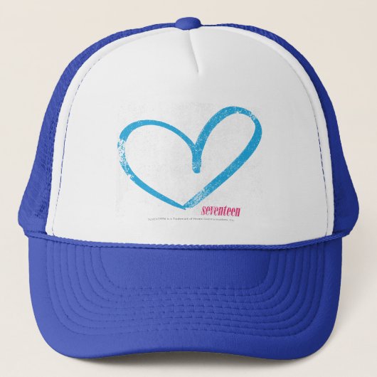 OpenHeart Aqua Truckerkappe (Vorderseite)