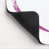 OpenHeart lila Mousepad (Ecke)