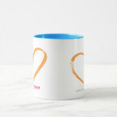 OpenHeart Orange Tasse (Zentrum)