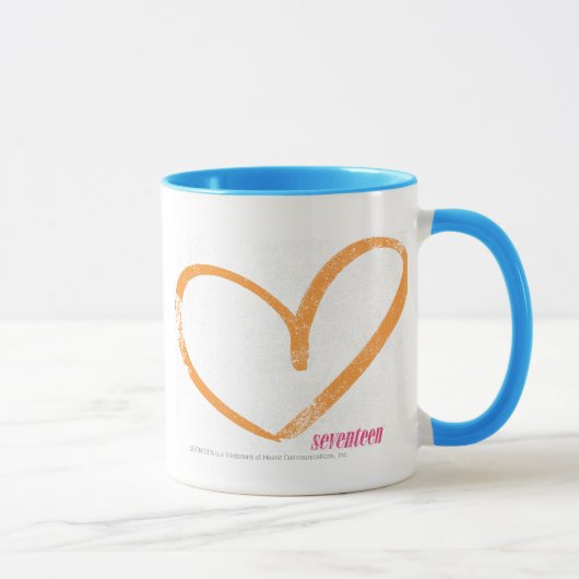 OpenHeart Orange Tasse (Rechts)