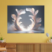 Opening Petal Portal Leinwanddruck (Insitu (Wohnzimmer))