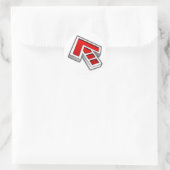 openITG Arrow-Aufkleber Runder Aufkleber (Tasche)