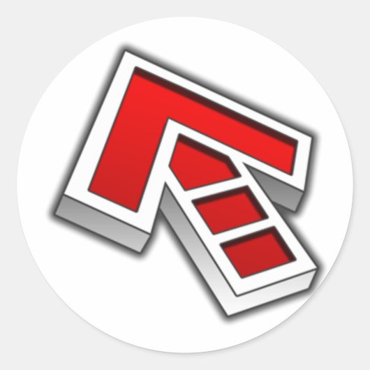 openITG Arrow-Aufkleber Runder Aufkleber (Vorderseite)