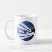 OpenLP Logo-Tasse Kaffeetasse (Links)