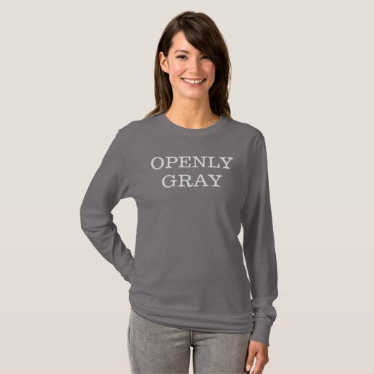 Openly Gray T-Shirt (Vorne ganz)