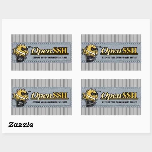 OpenSSH - Stickers für Sysadmins (Blatt)