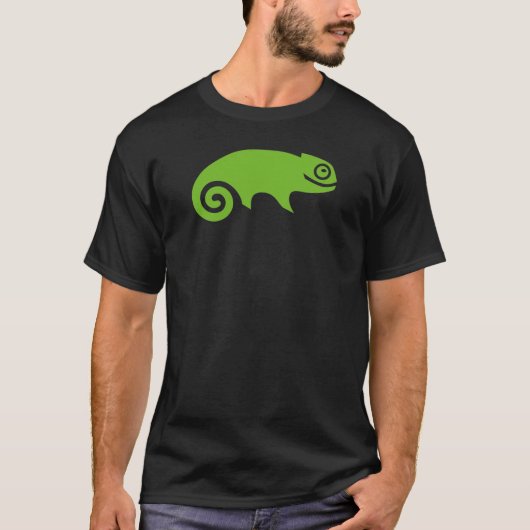 OpenSUSE Linux-Distribution-Logo T-Shirt (Vorderseite)