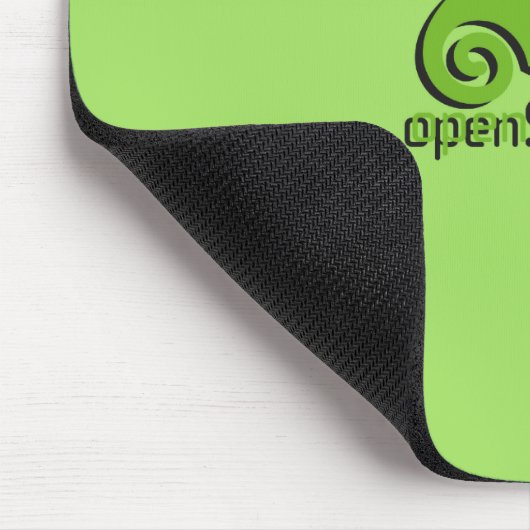 OpenSuse Linux Grün Mousepad (Ecke)