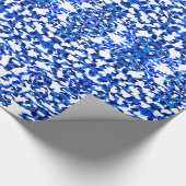 Openwork Muster im Art Chinoiserie Geschenkpapier (Ecke)