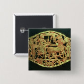 Openwork Plakette oder Schnalle Button (Vorne & Hinten)