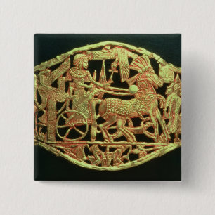 Openwork Plakette oder Schnalle Button