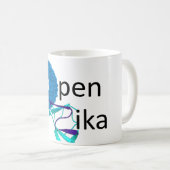 OpenZika Tasse (VorderseiteRechts)