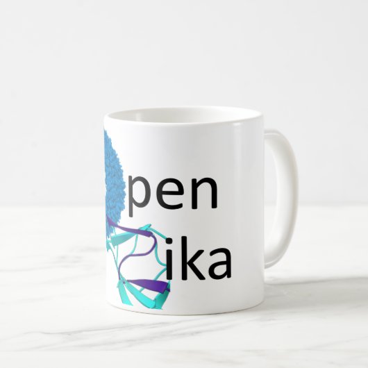 OpenZika Tasse (VorderseiteRechts)