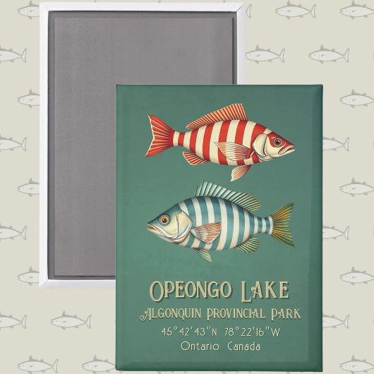 Opeongo Lake Algonquin Provincial Park Ontario  Magnet