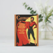 Oper 1939: Karmen Postkarte (Stehend Vorderseite)