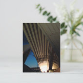 Oper bis zum Nacht Postkarte (Stehend Vorderseite)