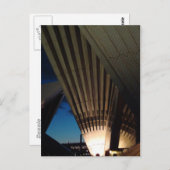 Oper bis zum Nacht Postkarte (Vorne/Hinten)