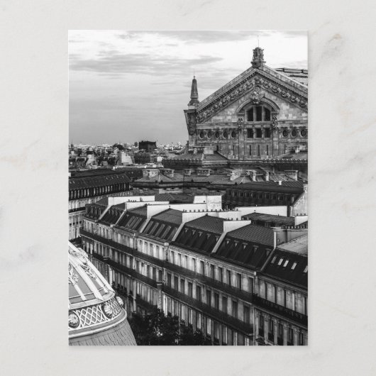 Oper Garnier, Paris, Frankreich Postkarte (Vorderseite)