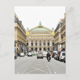 Oper in Paris, Frankreich Postkarte