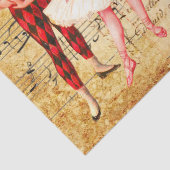 Oper mit französischer Handschrift Seidenpapier (Detail)