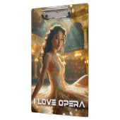 OPERA - BALLETT - ICH LIEBE OPER KLEMMBRETT (Links)
