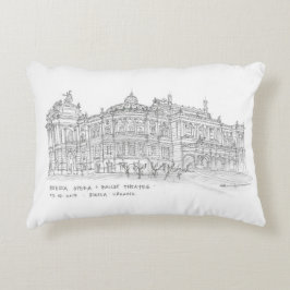 Opera + Balletttheater, Odessa, Ukraine Dekokissen