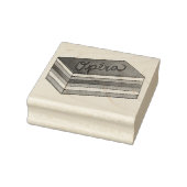 Opéra Cake French Patisserie Dessert Gummistempel (Stempel)
