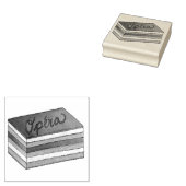 Opéra Cake French Patisserie Dessert Gummistempel (Stempel)