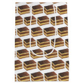 Opéra Cake French Patisserie Dessert Mittlere Geschenktüte (Rückseite)