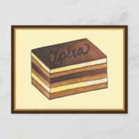 Opéra Cake French Patisserie Dessert