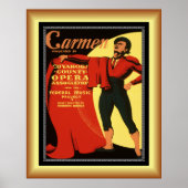 Opera ~ Carmen ~ Toreador Song ~ 1939 ~ Poster (Vorne)