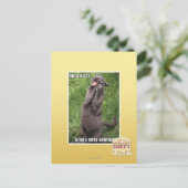 Opera Cat Postkarte (Stehend Vorderseite)