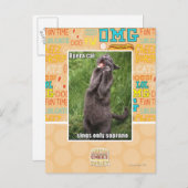 Opera Cat Postkarte (Vorne/Hinten)