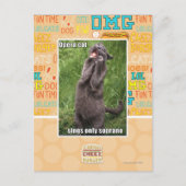 Opera Cat Postkarte (Vorderseite)