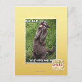 Opera Cat Postkarte (Vorderseite)
