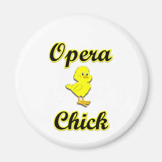 Opera Chick Magnet (Vorne)