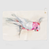 Opera Cockatoo Golfhandtuch (Horizontal)