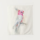 Opera Cockatoo Wandteppich (Vorderseite)