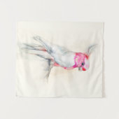 Opera Cockatoo Wandteppich (Vorderseite (Horizontal))