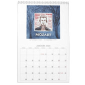 OPERA COMPSERS Wandkalender (Jan 2026)