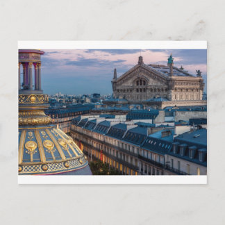 Opéra garnier, Paris Postkarte