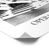Opera House Australia Arch Foto Print Poster (Ecke)