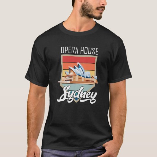 Opera House Sydney aus Australien Neuer Ausflug T-Shirt (Vorderseite)
