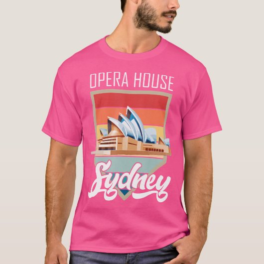 Opera House Sydney aus Australien Neuer Ausflug T-Shirt (Vorderseite)