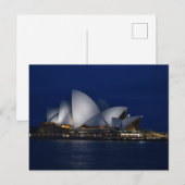 Opera House, Sydney, Australien Feiertagspostkarte (Vorne/Hinten)