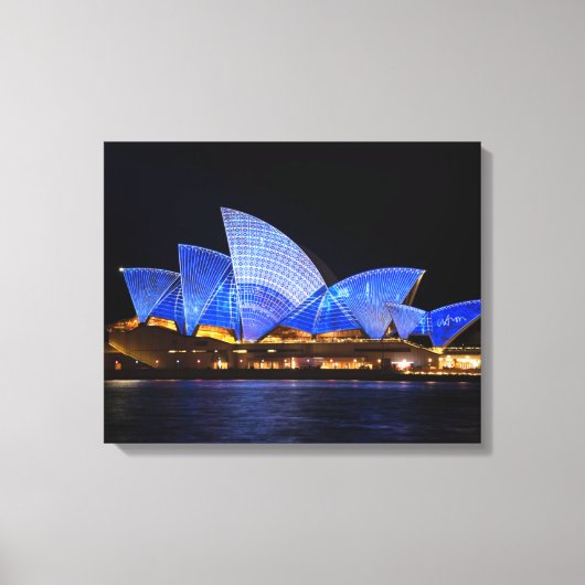 Opera House, Sydney Australien Leinwanddruck (Vorderseite)