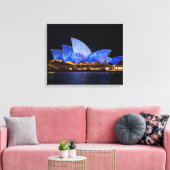 Opera House, Sydney Australien Leinwanddruck (Insitu (Wohnzimmer))