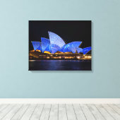 Opera House, Sydney Australien Leinwanddruck (Insitu (Holzboden))