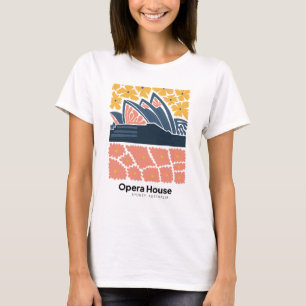Opera House Sydney Australien Reisen Florenz T-Shirt